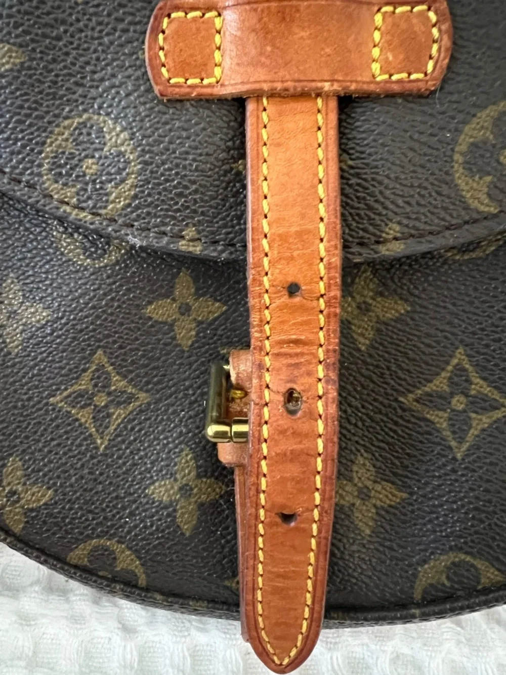 LOUIS VUITTON CHANTILLY MM SHOULDER BAG MONOGRAM M51233 871VI YQ01519 - Picture 9 of 14
